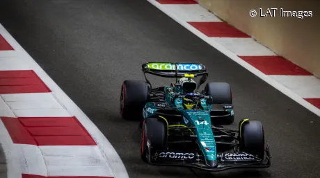 Fernando Alonso en Abu Dabi