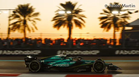 Fernando Alonso en Abu Dabi