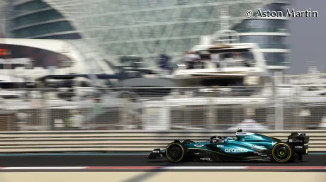 Fernando Alonso en Abu Dabi