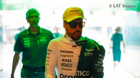 Fernando Alonso en Abu Dabi el pasado fin de semana