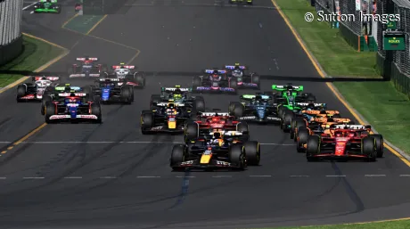 Salida del Gran Premio de Australia 2024