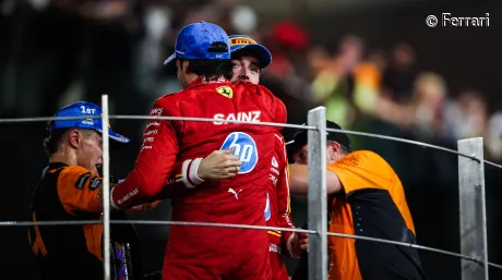 Carlos Sainz y Charles Leclerc