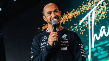 Lewis Hamilton en Malasia