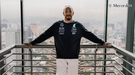 Lewis Hamilton en Malasia