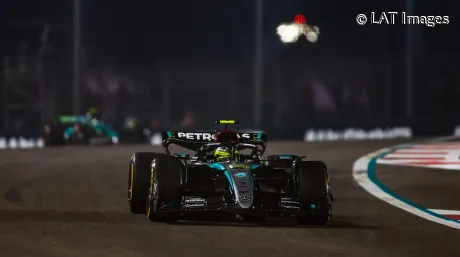 Lewis Hamilton en Abu Dabi