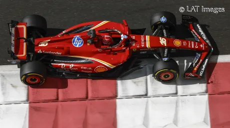 Charles Leclerc en Abu Dabi