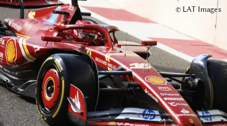 Charles Leclerc en Abu Dabi