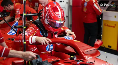 Charles Leclerc en Abu Dabi