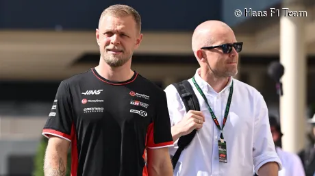 Kevin Magnussen en Abu Dabi