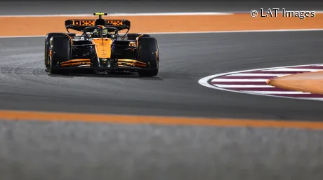 Lando Norris en Losail