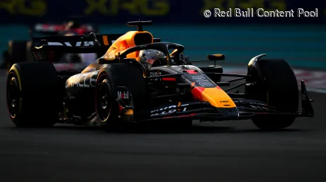 Max Verstappen en Abu Dabi