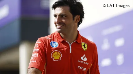 Carlos Sainz en Abu Dabi este jueves