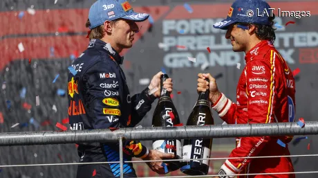 Carlos Sainz y Max Verstappen en Austin