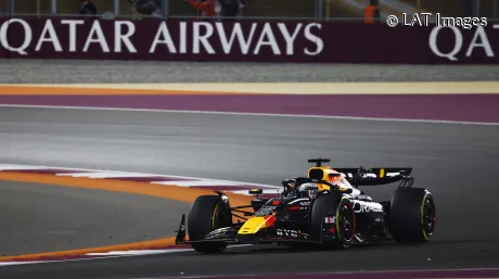 Max Verstappen en el GP de Catar