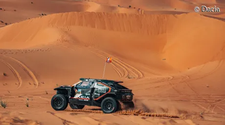 Nasser Al-Attiyah y Édouard Boulanger en el Dakar 2025