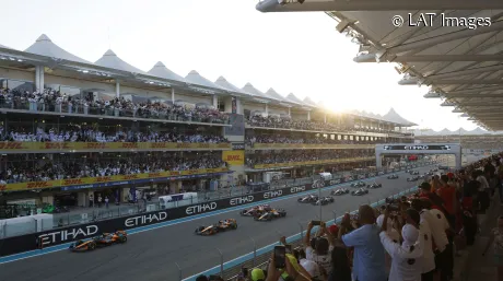 Salida GP de Abu Dabi F1 2024