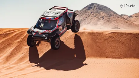 Cristina Gutiérrez y Pablo Moreno en el Dakar 2025