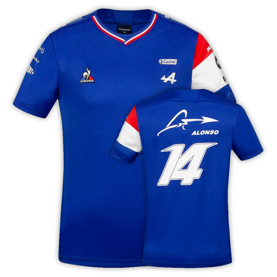 Colección Alpine 2021: ¡reserva ya aquí la camiseta de Fernando Alonso!