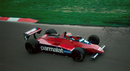 Niki Lauda en su última carrera con el equipo Brabham, en 1979