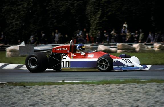 Ronnie Peterson en el March 761 en el GP de Italia 1976