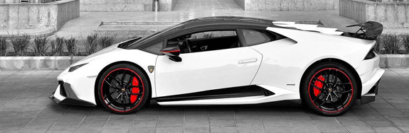Lamborghini Huracán DMC: color en blanco y negro 