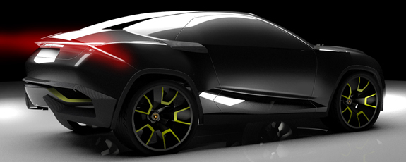 Así sería el futuro SUV eléctrico de Lamborghini 