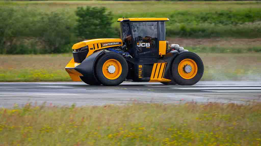 Jcb Fastrac 800 El Tractor Más Rápido Del Mundo
